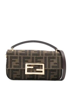 NWT Fendi Baguette FF Jacquard Phone Bag
